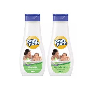 Kit Shampoo + Condicionador Pom Pom Camomila 200ml Cada