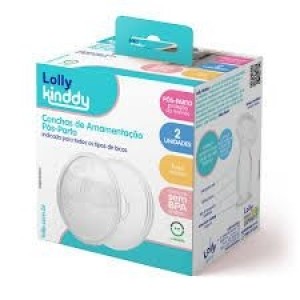 Lolly Kinddy Conchas De Amamentação Pós Parto 2 Unid.