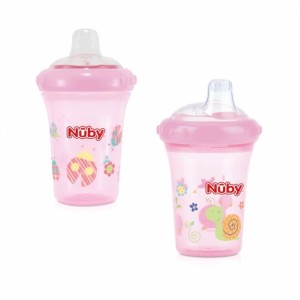 Copo Com Bico De Silicone 207ml Rosa