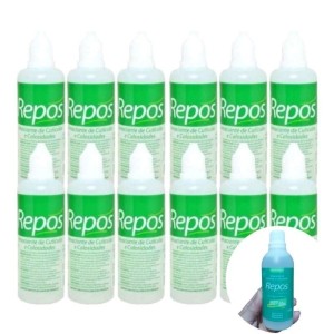 Kit 12 Amaciante de Cutículas e Calosidades Repos Amolecedor de Cuticulas e Calos Repos 120ml